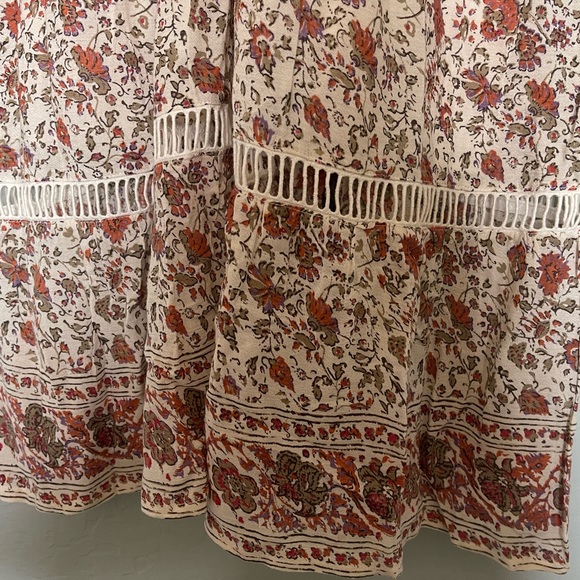 SAYLOR Anna Floral lace cut out Maxi Dress, size small - Picture 6 of 6